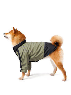Haki Su Geçirmez Köpek Montu